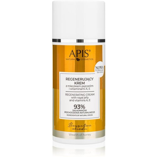 Apis Natural Cosmetics Wealth Of Honey hranjiva regenerirajuća krema s vitaminom A i E 100 ml Cijene