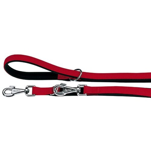 Ferplast dvojni povodec daytona, rdeč - 200 cm Slike