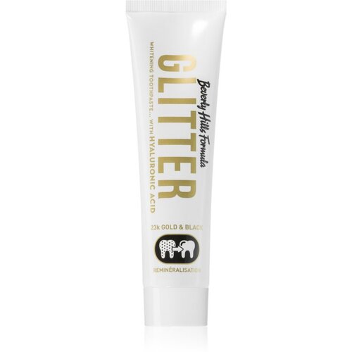 Beverly Hills Formula Glitter Gold&amp;amp;Black pasta za izbjeljivanje zuba veganski proizvod 100 ml Slike