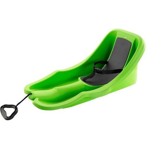 Plastkon dječje sanjke sa naslonom baby rider - zelene Slike