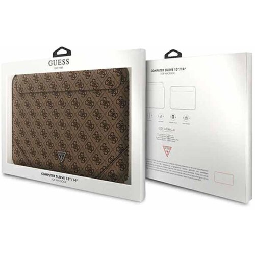 Guess GUCS14P4TW mapa za prenosnike in MacBook od 13 do 14 inch - rjava Slike