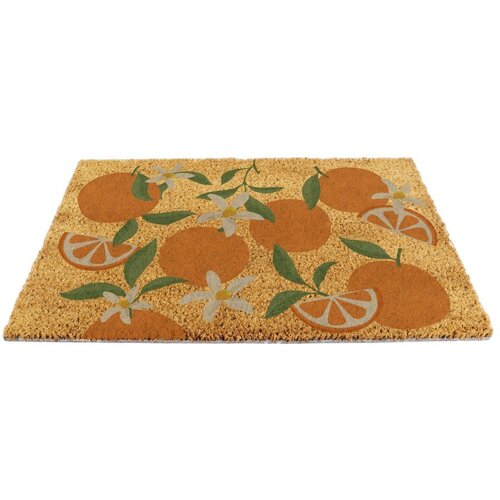 Artsy Doormats Predpražnik iz kokosovih vlaken 40x60 cm Orange – Cene