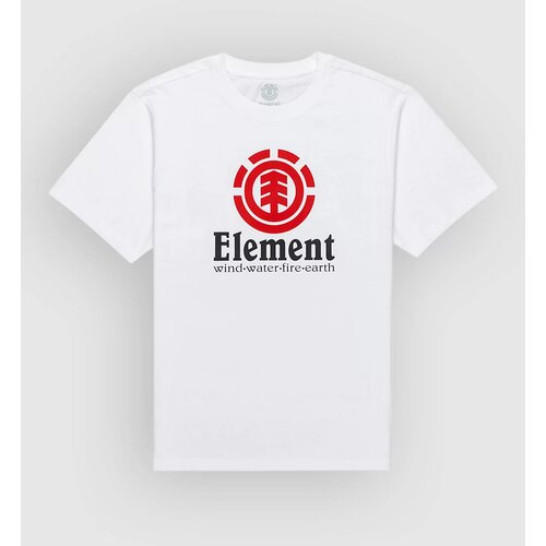 Element Vertical T-shirt optic white Cene