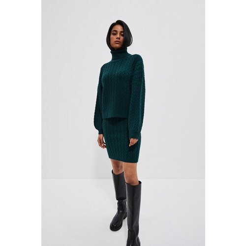 Moodo Skirt knitted with a cable Slike