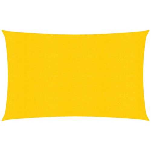 vidaXL Senčno jadro 160 g/m² pravokotno rumeno 5x7 m HDPE Cene