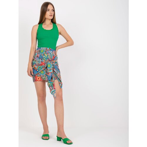 RUE PARIS Skirt-WN-SD-1605-1.72P-multicolor Slike