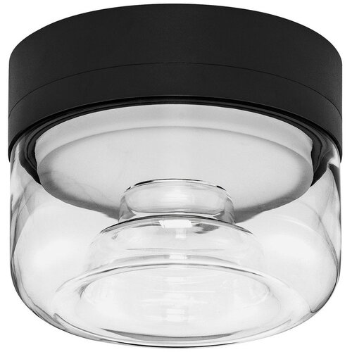 Nova Luce Mat črna aluminijasta LED stropna svetilka Doris &ndash; Cene