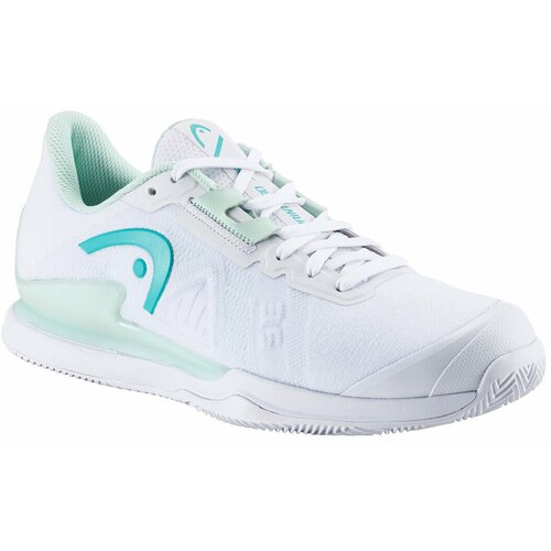 Head Women's Sprint Pro 3.5 Clay White/Aqua EUR 41 Tennis Shoes Slike