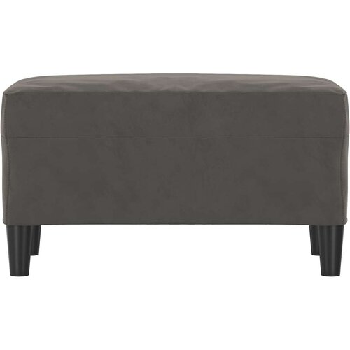 VidaXL Klupa tamnosiva 70 x 35 x 41 cm bar&amp;scaron;unasta Slike