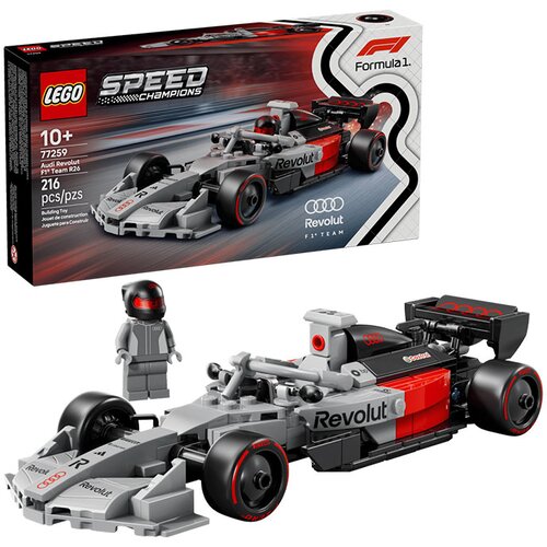 Lego Speed Champions: Dirkalni avtomobil Audi Revolut F1 Team R26 Slike