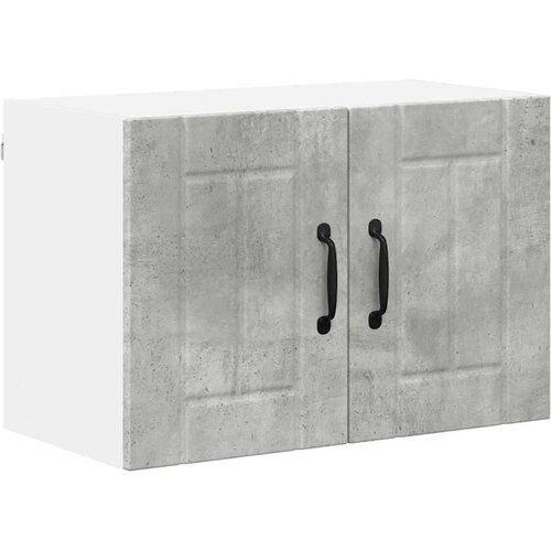  Zidni kuhinjski ormarić s policom Beton siva 60 x 31 x 40 cm Slike