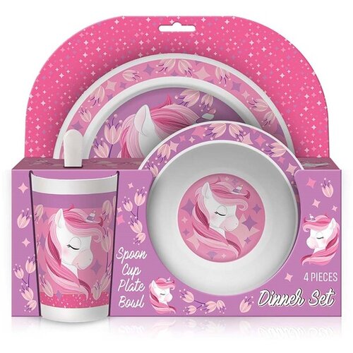 Scool S-Cool Baby Set za jelo Unicorn SC1600 Cene