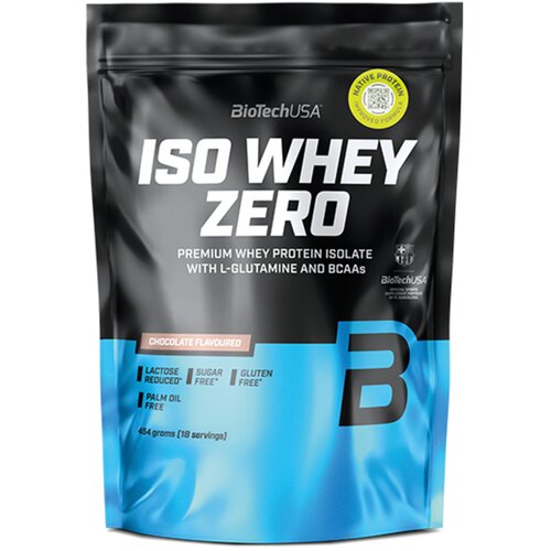 BioTech USA Iso Whey Zero 454g čokolada Slike
