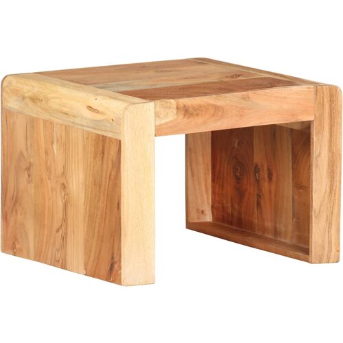 VidaXL Stranska mizica 43x40x30 cm trden akacijev les Slike