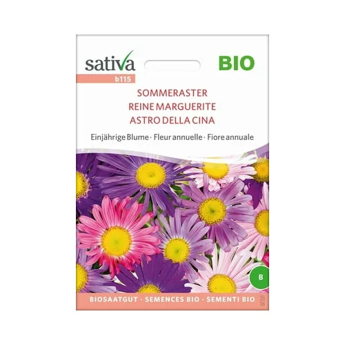 Sativa Bio enoletni cvet "Poletne astre"