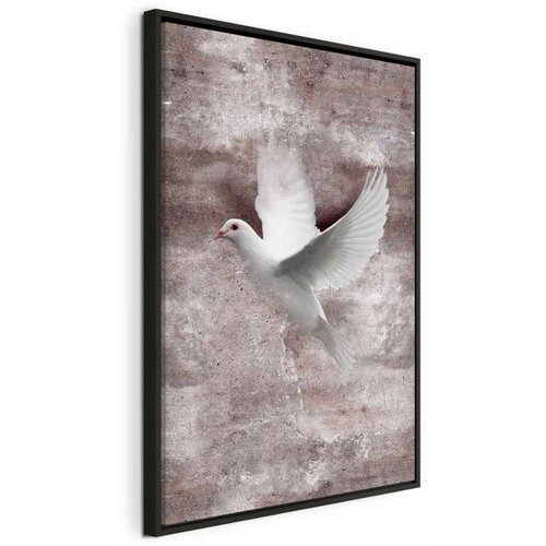  Slika - Love in Flight (1 Part) Vertical 60x90 U crnom drvenom okviru Cene