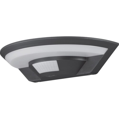 Eurakles Zunanje LED stensko svetilo UFO s senzorjem gibanja, antracit, 10 W, IP65 Slike