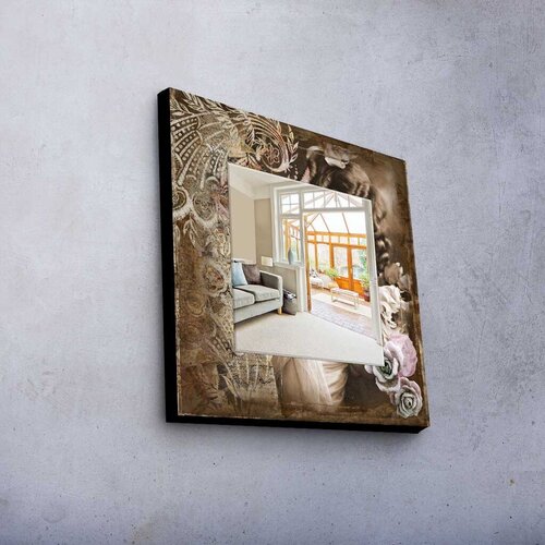 Wallity Zidno ogledalo MA-073, 50x50cm Cijene