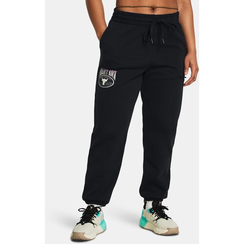 Under Armour Sports Pants Pjt Rck Q1 HW Terry Pant-BLK - Women's Cene