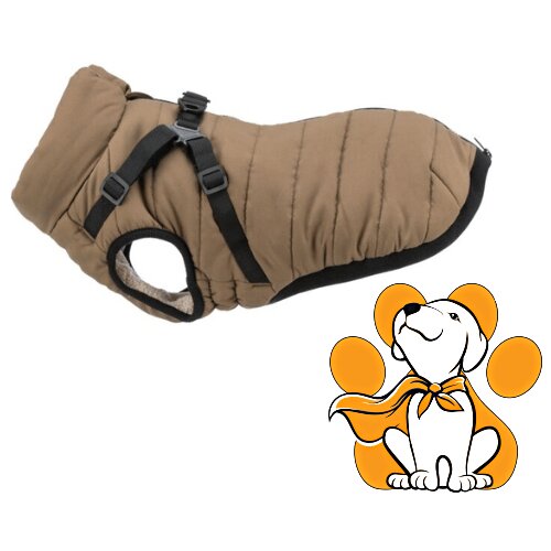 Trixie Pirou XS 27cm, Braon Jakna Za Male Pse Sa Mekanom Postavom Cene