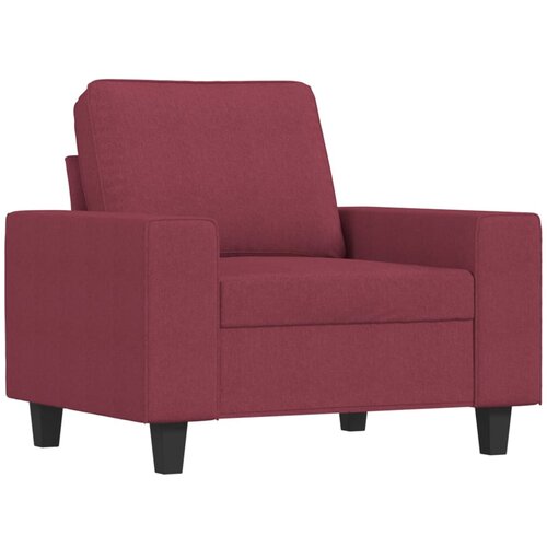 VidaXL Fotelj vinsko rdeč 60 cm blago, (20978879) Slike