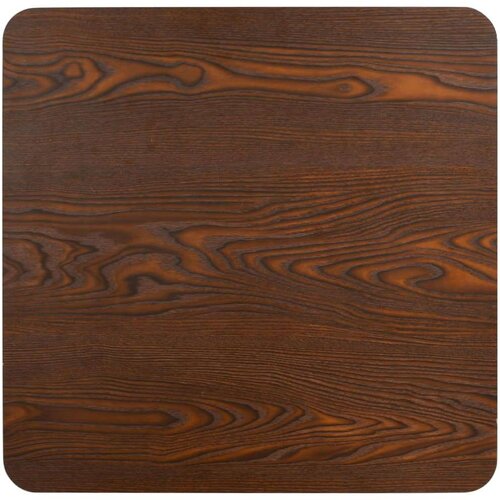 VidaXL Bistro stol tamnosmeđi 60 x 60 cm MDF Slike