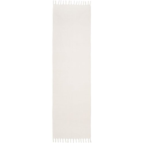 Westwing Collection bijela ručno tkana pamučna staza Agneta, 70 x 250 cm Slike