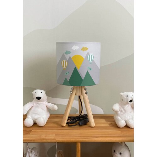 Bata i seka Dečija stona lampa, Siva Cene