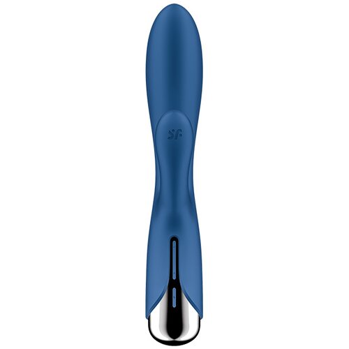 Satisfyer Vibes Spinning Rabbit 1 - vibrator s rotirajućom klitorisnom rukom (plavi) Slike