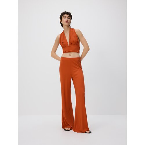 Reserved LADIES` TROUSERS - boja mandarine Cijene