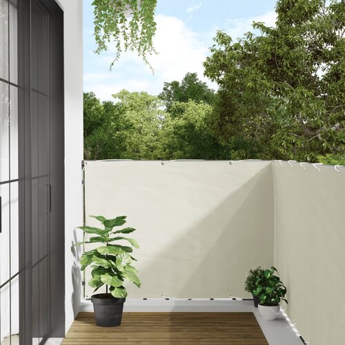vidaXL Vrtni zaslon za privatnost bijeli 600 x 120 m PVC Cijene