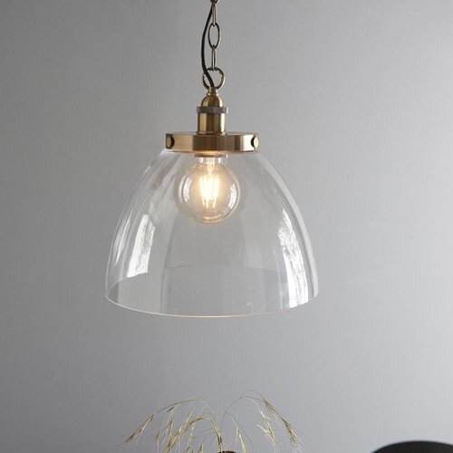  Endon 102926 - Luster na lancu HANSEN 1xE27/10W/230V mesing Slike