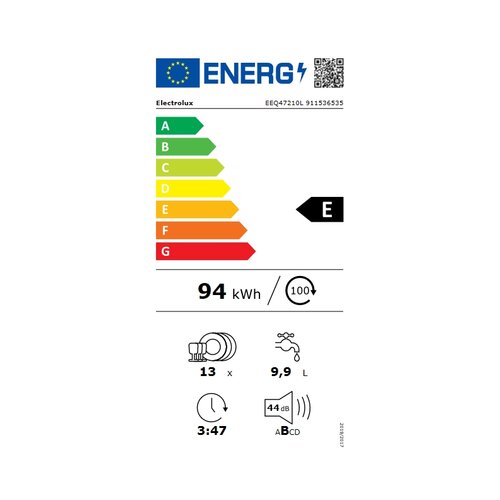 Electrolux EEQ47210L perilica posuđa Slike
