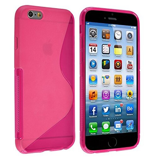  S silikonski ovitek Apple iPhone 6 (4,7&amp;quot;) pink Slike