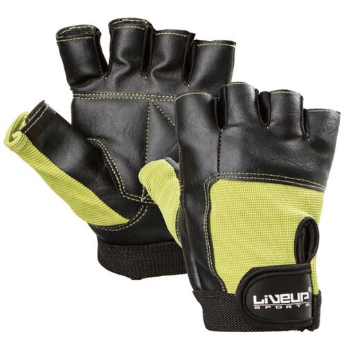 Liveup rukavice za fit i teret crno-zel. - L/XL - LS3058 Slike