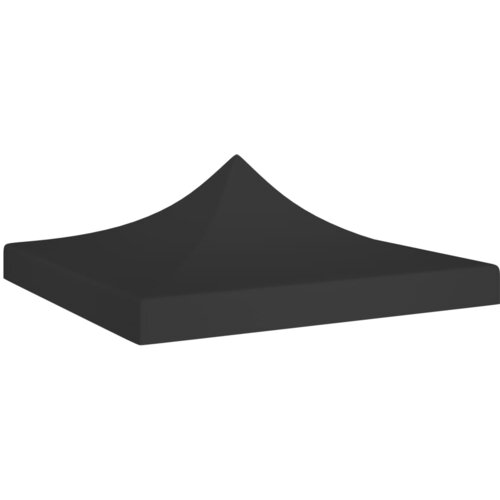 VidaXL Krov za &amp;scaron;ator za zabave 2 x 2 m crni 270 g/m&amp;sup2; Slike