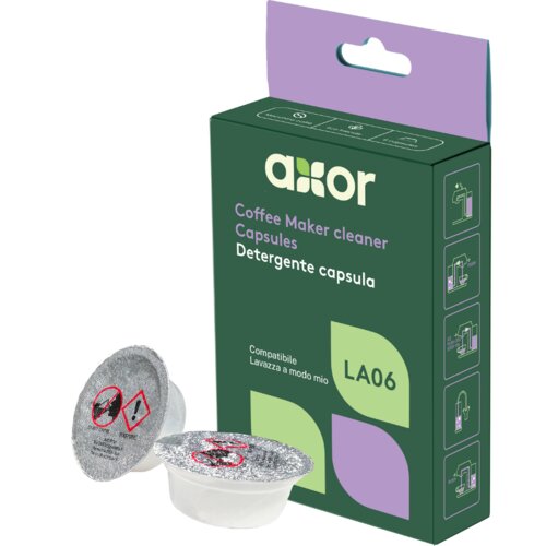  KAPSULA ZA ČI&Scaron;ĆENJE KAFE APARATA, za LAVAZZA Amodo Mio, AXOR, CL306, 6/1 Cene