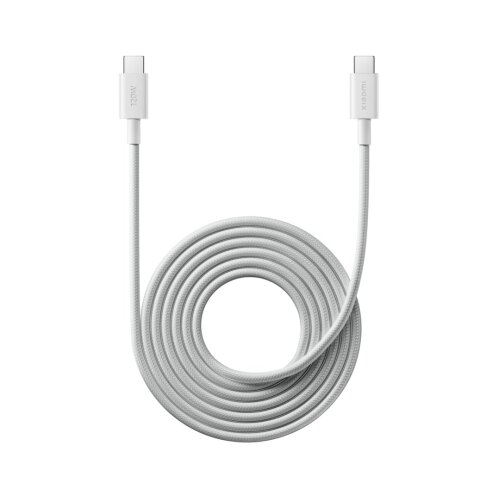 Xiaomi 6A pleteni USB-C to USB-C kabl 2m beli 120W Cene