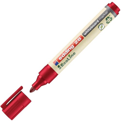  za bijelu ploču 1,5-3mm ecoline edding 28 crveni Cene