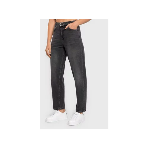 Liu Jo Jeans hlače UF2075 D4623 Siva Baggy Fit
