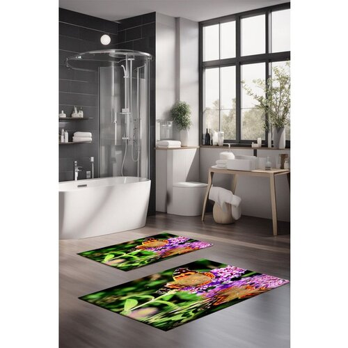  CT-5111 multicolor bathmat set (2 pieces) Cene