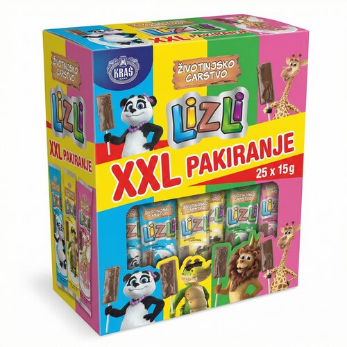 Kraš Životinjsko carstvo lizli 25&times;15g XXL pakiranje Cijene
