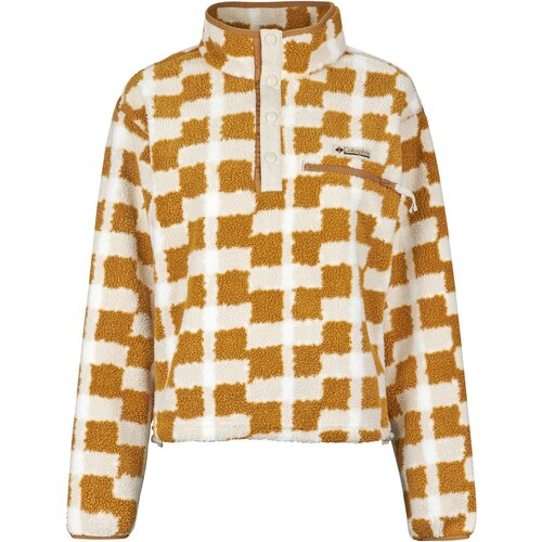 Columbia Flis Helvetia II Printed Cropped Half Snap Kostanjeva Slike