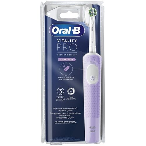 Oral-b Električna zobna ščetka Vitality PRO Lilac, (5000530671) Cene