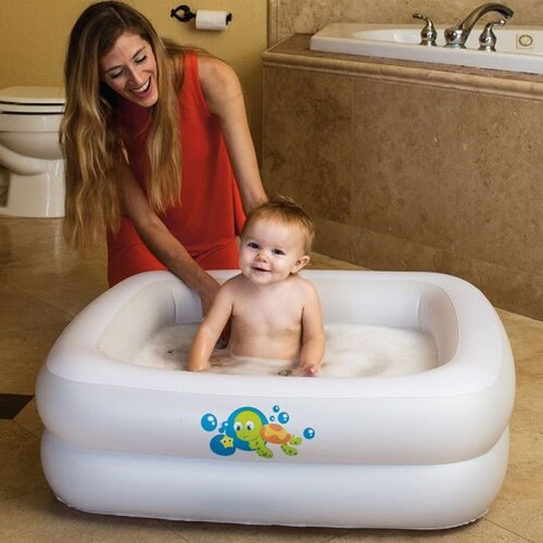 Bestway Scrub-A-Dub bazen na naduvavanje / kada za bebe 86x86x25cm Slike