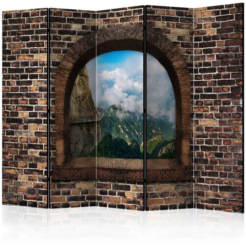  Paravan u 5 dijelova - Stony Window: Mountains II [Room Dividers] 225x172 Cijene