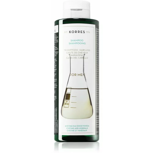 Korres Cystine & Minerals šampon protiv opadanja kose za muškarce 250 ml