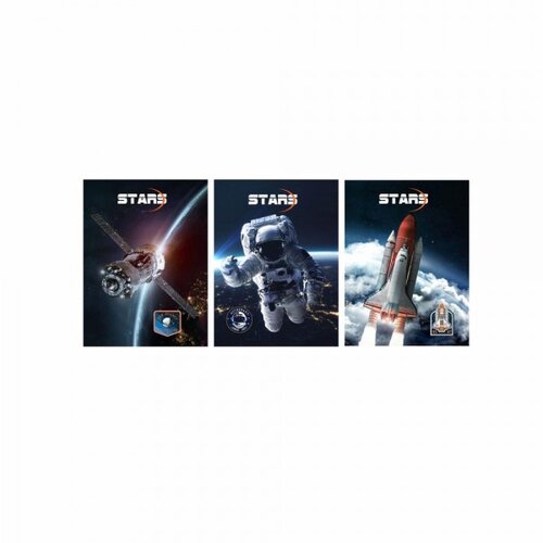  Zvezek Street Stars A4, črte z robom Slike