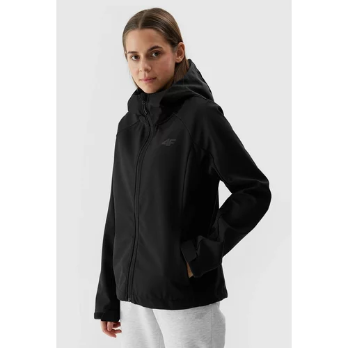 4f Women's Softshell Windproof Jacket 5000 Membrane - Black