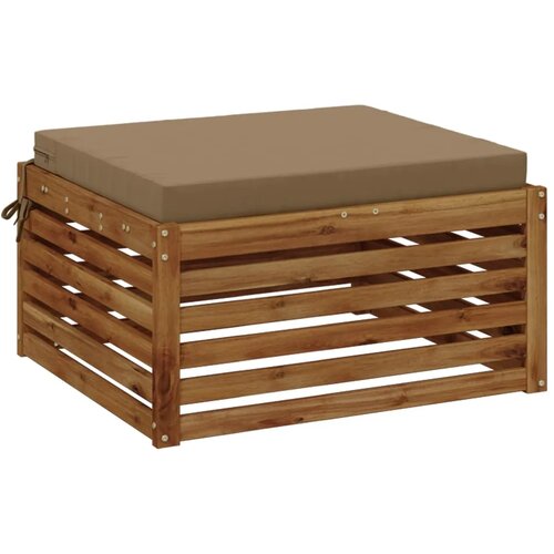  Jastučić za sjedalo od 1 dijela SOEST 100% poliester Sivosmeđa - Taupe (poliester) 70 x 70 x 7 cm 1 Cene